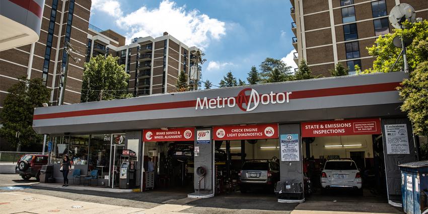 Metro Motor auto repair shop in South Arlington, Virginia